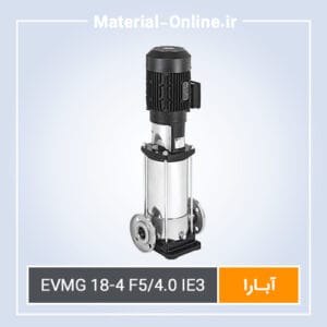 الکتروپمپ استیل ایستاده سه فاز مدل EVMG 18-4 F5/4.0 IE3